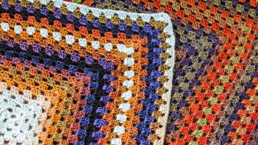 Crochet blankets in different sizes